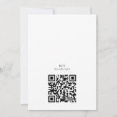 ブルーテディ航海のベア赤ちゃんシャワー 招待状 (裏面)