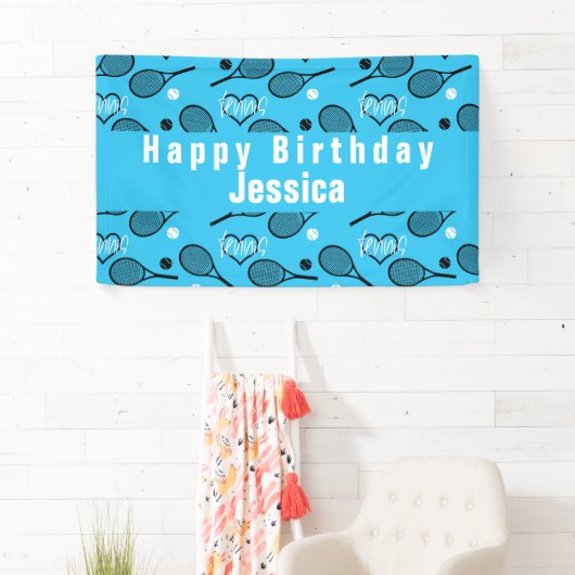 🎾 💙🤍ブルーテニスパーティー 横断幕 (インサイチュ)