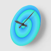 ブルーテネ ラウンド壁時計 (傾斜)