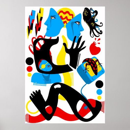 ブルーテレビポスター ポスター (正面)