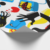 ブルーテレビ ラッピングペーパー (角)