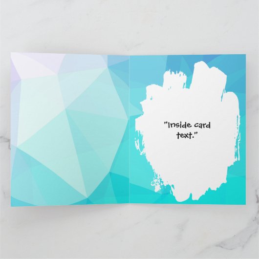 ブルーテンペストの良いジョブジャイアントありがとう サンキューカード (内部)