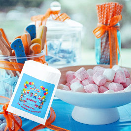 ブルーテーマ誕生日サンキューオペバッグ フェイバーバッグ