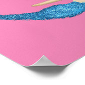 ブルーテールマーメイドスイミングサンダー_コーブ ポスター (角)