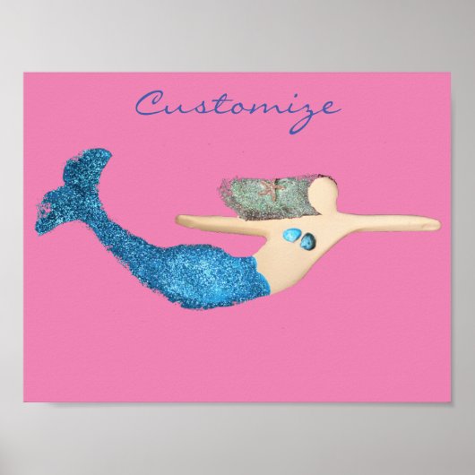 ブルーテールマーメイドスイミングサンダー_コーブ ポスター (正面)