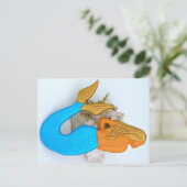 ブルーテールマーメイド ポストカード (スタンド正面)