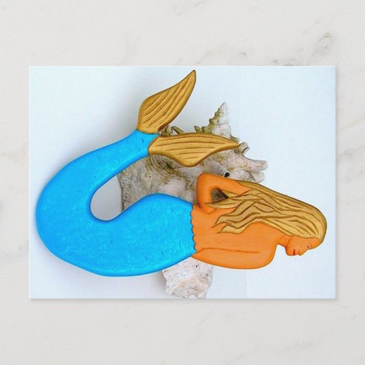 ブルーテールマーメイド ポストカード (正面)