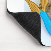 ブルーテールマーメイド マウスパッド (コーナー)