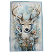 ブルーディアーウェアフローラリース ミディアムペーパーバッグ (正面)