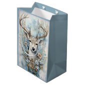 ブルーディアーウェアフローラリース ミディアムペーパーバッグ (裏面アングル)