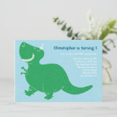 ブルーディオナゾールバースデーパーティ招待状 招待状 (スタンド正面)