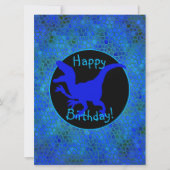 ブルーディオナンスハイドハッピーバースデー! カード (正面)