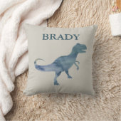 ブルーディオナントレックス名前をカスタムする装飾用クッション クッション (ブランケット)