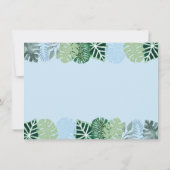 ブルーディオンドラサファリ誕生日 サンキューカード (裏面)