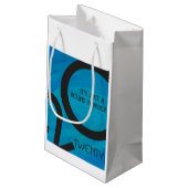 ブルーディクタイズ20誕生日 スモールペーパーバッグ (裏面アングル)