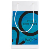 ブルーディクタイズ20誕生日 スモールペーパーバッグ (正面)