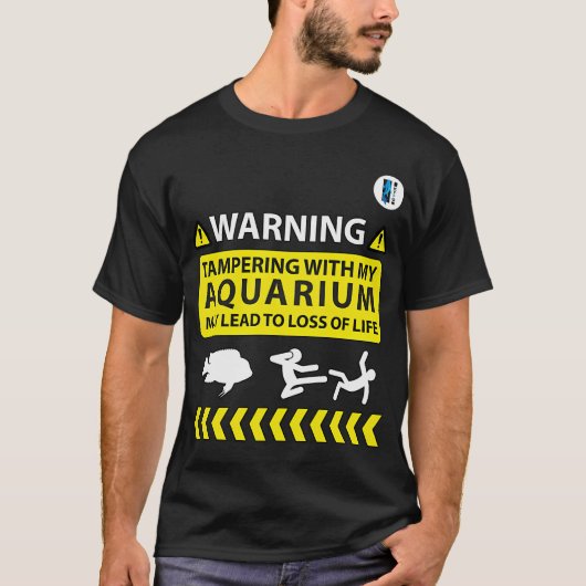 ブルーディスカス Tシャツ (正面)