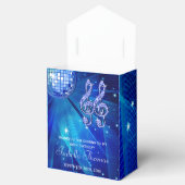 ブルーディスコボールとスパークルヒールのビーフボックス フェイバーボックス (オープン)