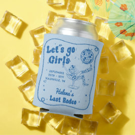 ブルーディスコロデオ女性のカーボーイバチェロレッテウィークエンド 缶クーラー