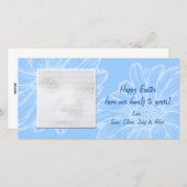 ブルーデイジーイースターフォトカード シーズンカード (正面/裏面)