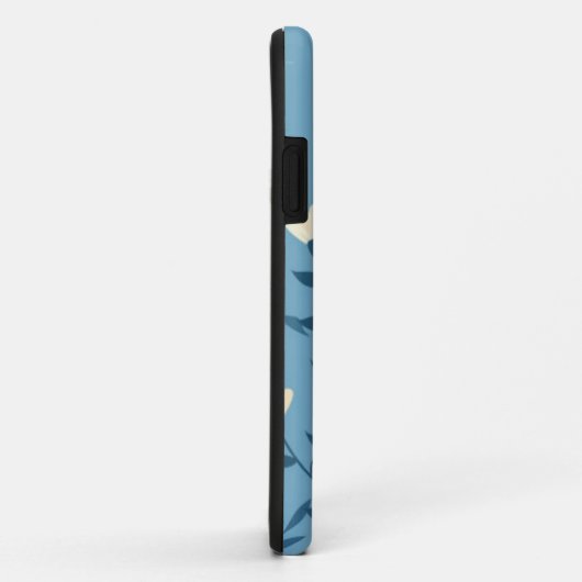 ブルーデイジーテーマパーソナライズされた電話ケースフローラ Case-Mate iPhoneケース (裏面/右)