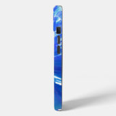 ブルーデイジーブルーフローラ写真 Case-Mate iPhoneケース (裏面 / 左)