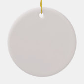 ブルーデイジーホースオーナメント セラミックオーナメント (裏面)