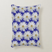 ブルーデイジーマルゲライトフローラ アクセントクッション (正面(垂直))