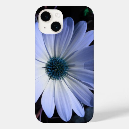 ブルーデイジー花 Case-Mate iPhoneケース (裏面)