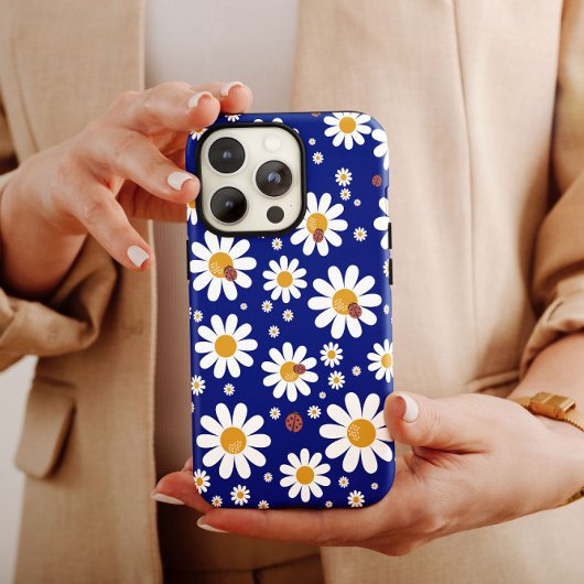 ブルーデイジー花 | iPhone 1,4,000ケース Case-Mate iPhoneケース