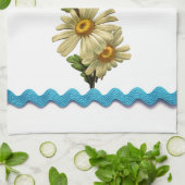 ブルーデイジー キッチンタオル (折り畳み)
