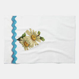 ブルーデイジー キッチンタオル