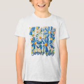 ブルーデイジー トライブレンドＴシャツ (正面)