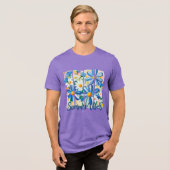 ブルーデイジー トライブレンドＴシャツ (正面全面)