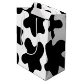 ブルーデイリーカウベビーシャワー抱き枕 ミディアムペーパーバッグ (裏面アングル)