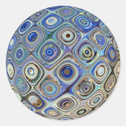 ブルーデコシール ラウンドシール (正面)