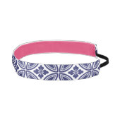 ブルーデザインヘッドバンド アスレチックヘッドバンド (右)