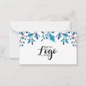 ブルーデザイン ノートカード (裏面)