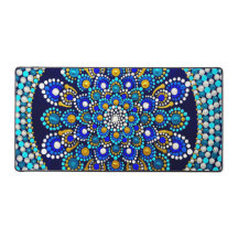 ブルーデスク王室のマット