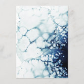 ブルーデスティナ航海のントウェディング アドバイスカード (裏面)