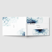 ブルーデスティナ航海のントウェディング ゲストブック (全面)