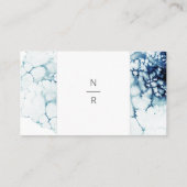 ブルーデスティネーションウェディングエントレチョイスフラット プレイスカード (裏面)