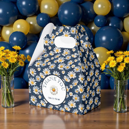 ブルーデニムの誕生日にひまわり フェイバーボックス