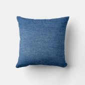 ブルーデニムジーンズ クッション (裏面)