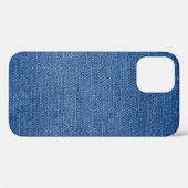 ブルーデニムジーンズ Case-Mate iPhoneケース (裏面 (横))
