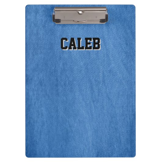 ブルーデニム クリップボード (正面)