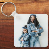 ブルーデニム ベストマムエバーの写真 キーホルダー (正面)