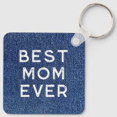 ブルーデニム ベストマムエバーの写真 キーホルダー (裏面)