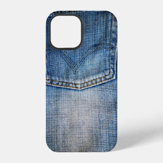 ブルーデニム iPhoneケース (裏面)