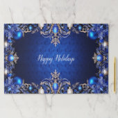 ブルーデパティックホリデーティアウェイランチョンマット ペーパーパッド (インサイチュ)